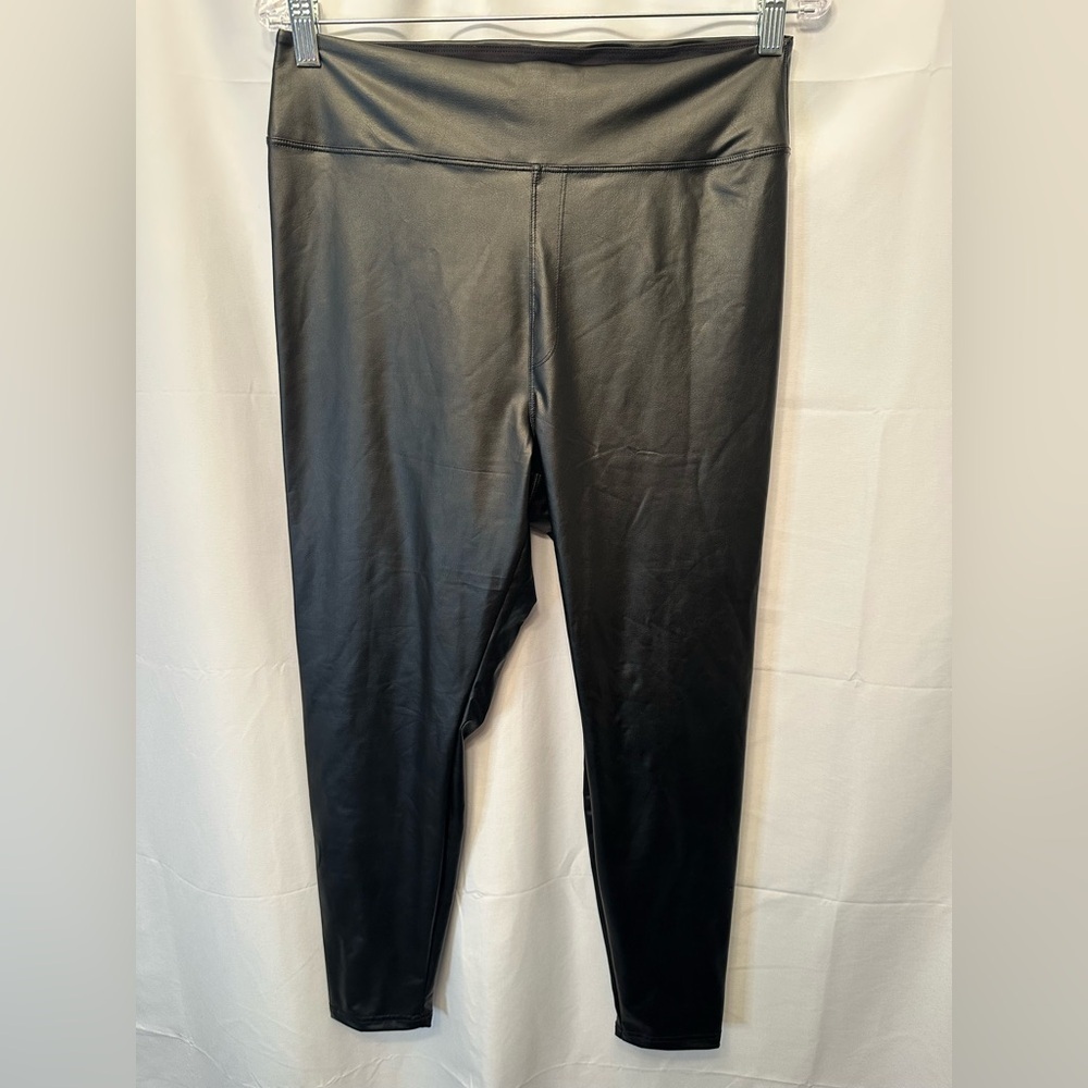 Offline By Aerie Size XL Real Luxe Faux Leather Leggings High Rise 26” Inseam